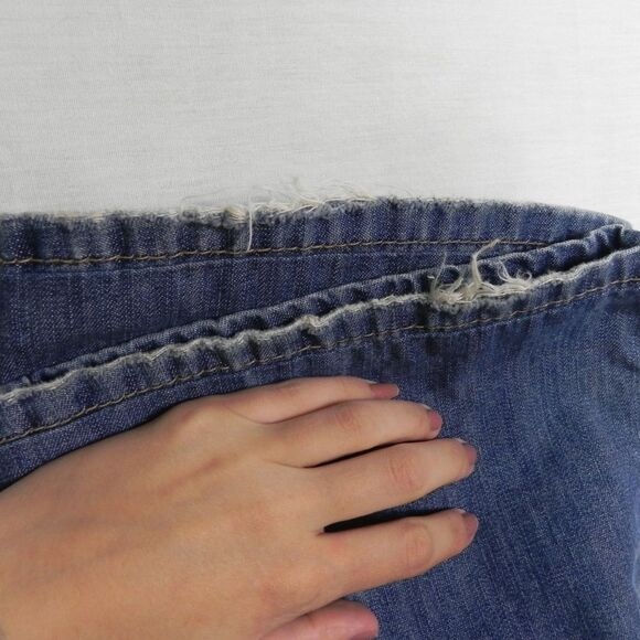 Calvin Klein Low Rise Flare Butterfly 2000s Y2K 4 - Picture 8 of 8